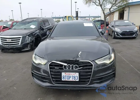2015 Audi A6 3.0T Premium Plus из США, поврежденный, VIN WAUFGAFC4FN006115